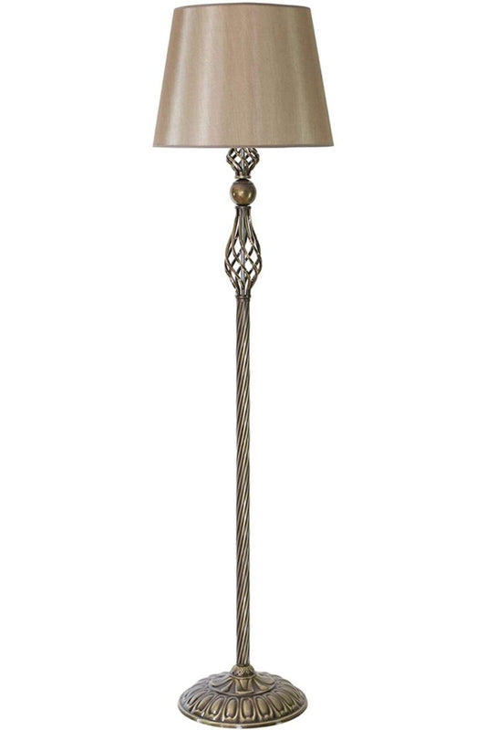 – Bronze Floor Lamp Modern .Head Color is Mataro Mink - Swordslife